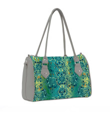 Сумка на руку BG13 «Мозаика оливковая»