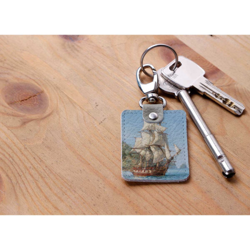 Брелок (Прямоугольный ) TRI1 «Корабль»
