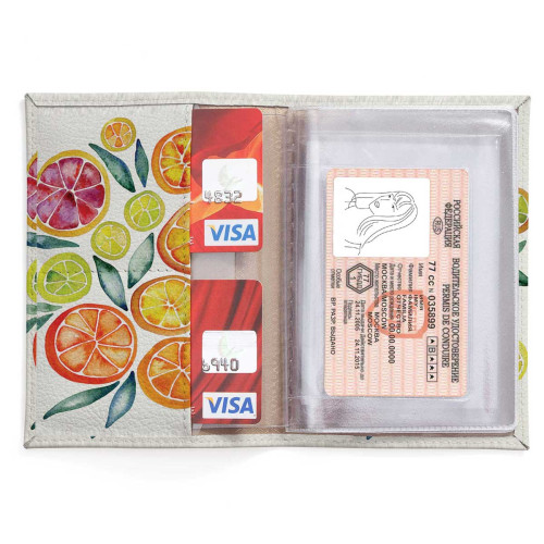 Обложка для автодокументов, AUT2 «Citrus»