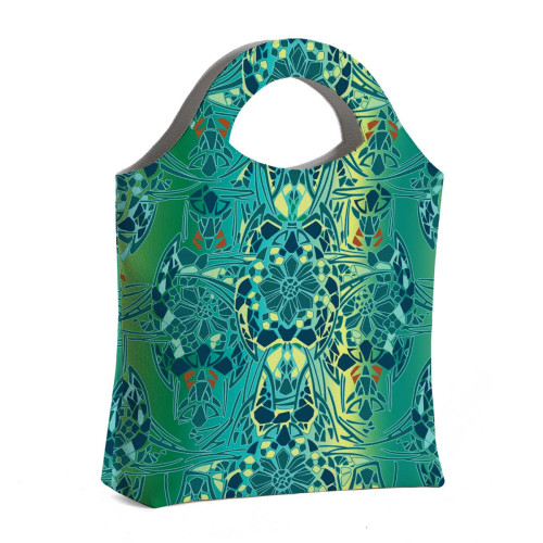 Сумка тоут BAG4 «Мозаика оливковая»