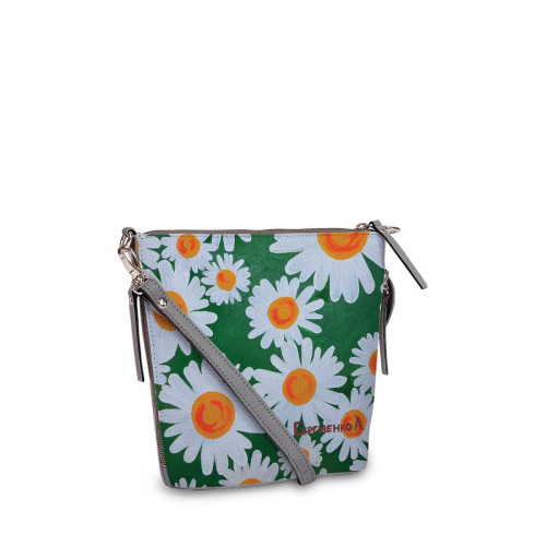 Сумка кросс-боди BAG8 «Ромашки 5»