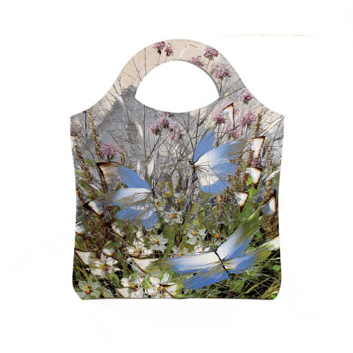 Сумка тоут BAG4 «Бабочки над цветами и травами»