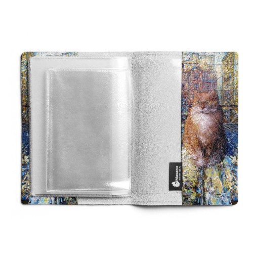 Обложка для автодокументов, AUT1 «Рыжий кот»