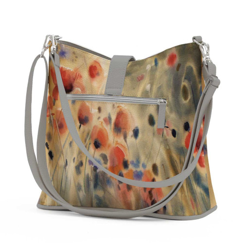 Сумка на плечо BG12 «Flowers poppies»