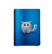 Обложка для паспорта, PAS1 «Snow leopard»