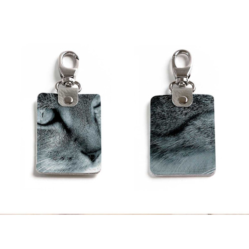 Брелок (Прямоугольный ) TRI1 «Cat»