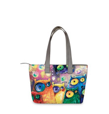 Сумка тоут, BAG2 «Many owls»