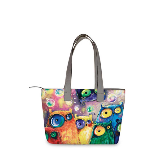 Сумка тоут, BAG2 «Many owls»