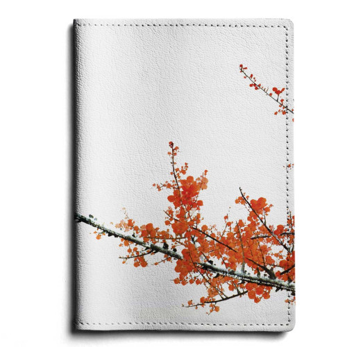 Обложка для автодокументов, AUT1 «Ветка сакуры»