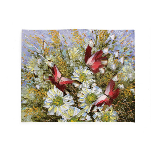 Портмоне PRS3 «Бабочки и цветы»