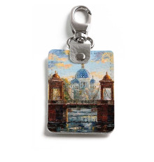Брелок (Прямоугольный ) TRI1 «Троицкий собор»
