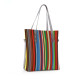 Сумка тоут BAG9 «Полоски»