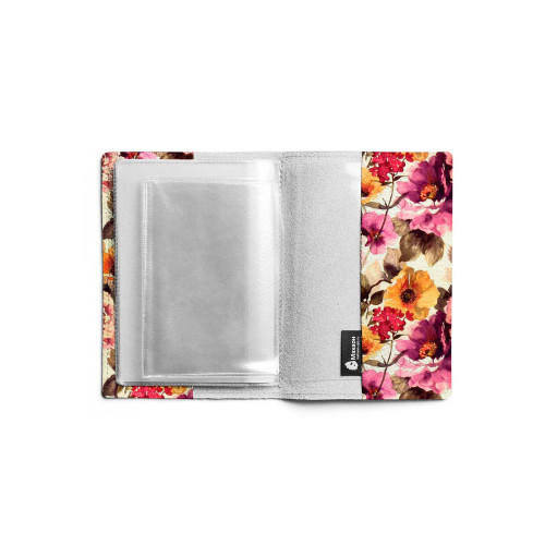 Обложка для паспорта, PAS1 «Autumn flowers »