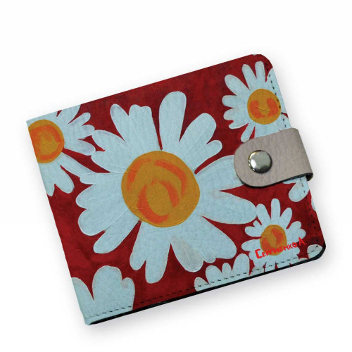 Кошелек мини PRS8 «Ромашки 5»