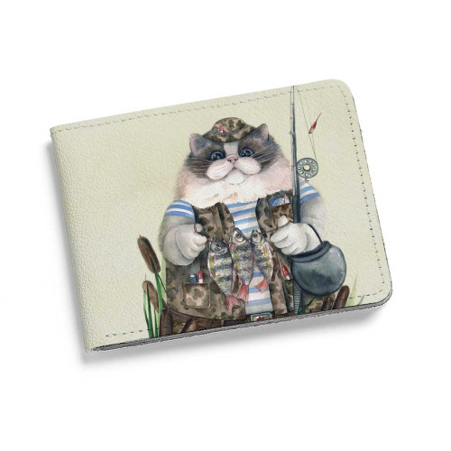 Кошелек мини, PRS2 «Кот-рыбак 2»