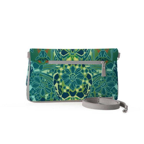 Клатч, кросс-боди KHL3 «Мозаичные цветы»