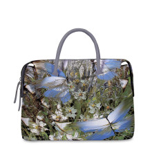 Сумка на руку, BA01 «Бабочки над цветами и травами»