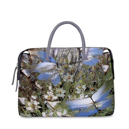 Сумка на руку, BA01 «Бабочки над цветами и травами»