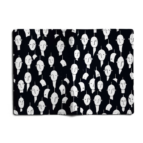 Обложка для паспорта, PAS1 «Black faces»