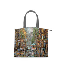 Сумка на руку, BG91 «Летний день на петербургской улице»