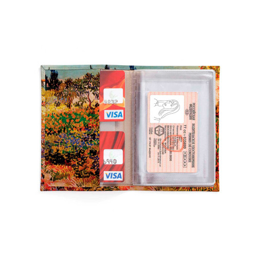 Обложка для автодокументов, AUT2 «Vincent van Gogh Blossoming Garden»