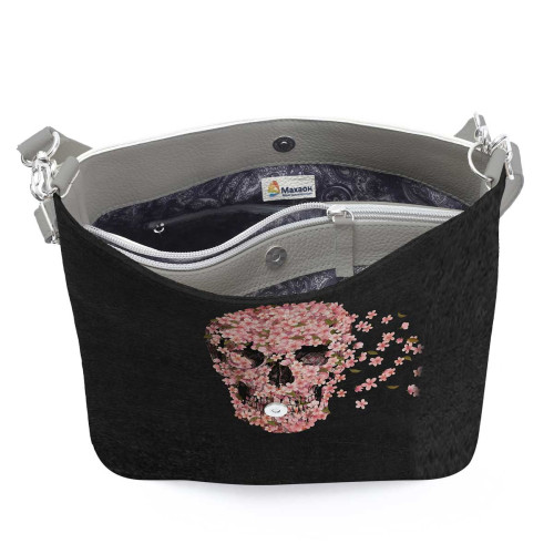 Сумка на плечо BG12 «Skull wind»