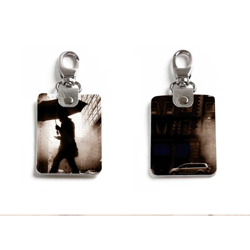 Брелок (Прямоугольный ) TRI1 «Rain man»