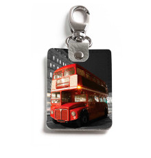 Брелок (Прямоугольный ) TRI1 «London Bus»