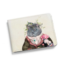 Кошелек мини, PRS2 «Кот с душой поэта»