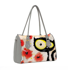 Сумка на руку BG13 «Flower cat»