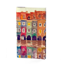 Портмоне PRS3 «The city watercolor»
