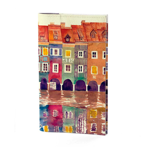 Портмоне PRS3 «The city watercolor»