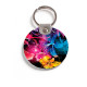 Брелок (Круглый) TRI4 «Flowers»
