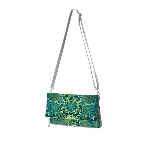 Клатч, кросс-боди KHL3 «Мозаичные цветы»