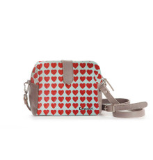 Сумка кросс-боди BAG6 «Сердечки»