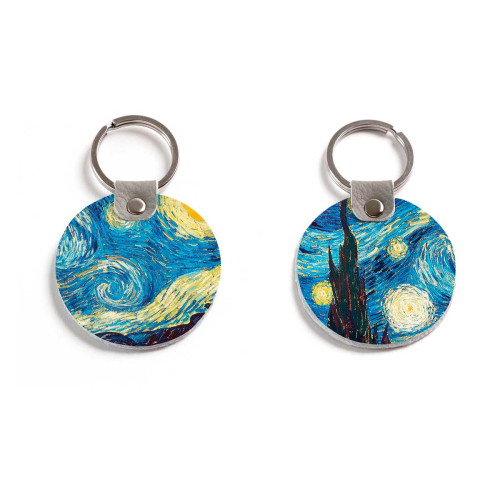 Брелок (Круглый) TRI4 «Vincent van Gogh Starry night»