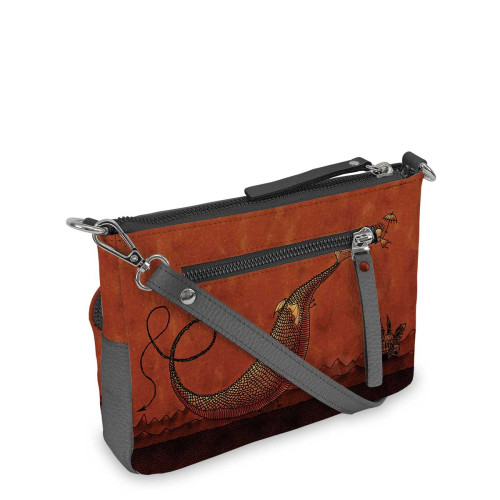 Сумка кросс-боди, BG97 «Барышня и дракон»