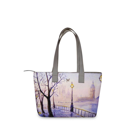 Сумка тоут, BAG2 «Лондон после дождя»