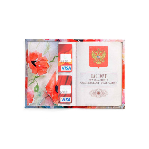 Обложка для автодокументов, AUT2 «Maki akvarel»