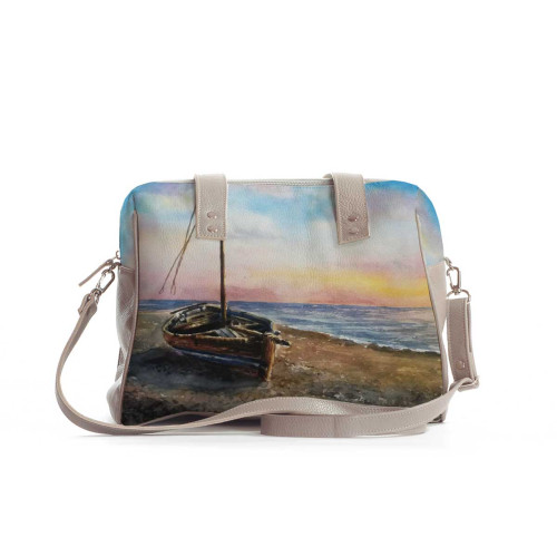 Сумка на плечо BAG5 «Морской рассвет »