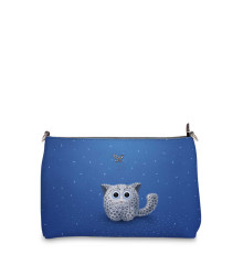 Сумка шолдер, BAG3 «Snow leopard»