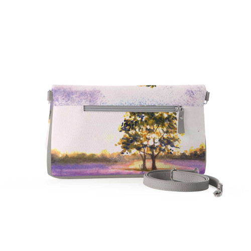 Клатч, кросс-боди KHL3 «Лавандовые поля Франции»