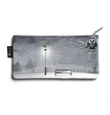 Косметичка small KOS1 «Owl & bird»