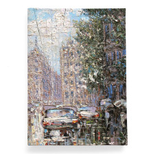 Обложка для паспорта, PAS2 «Дождь и солнце в Петербурге»