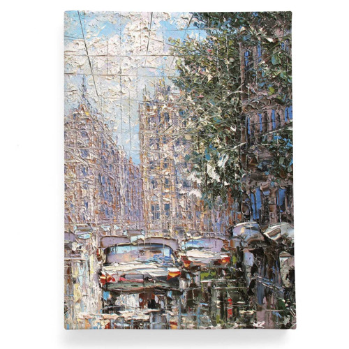 Обложка для паспорта, PAS2 «Дождь и солнце в Петербурге»