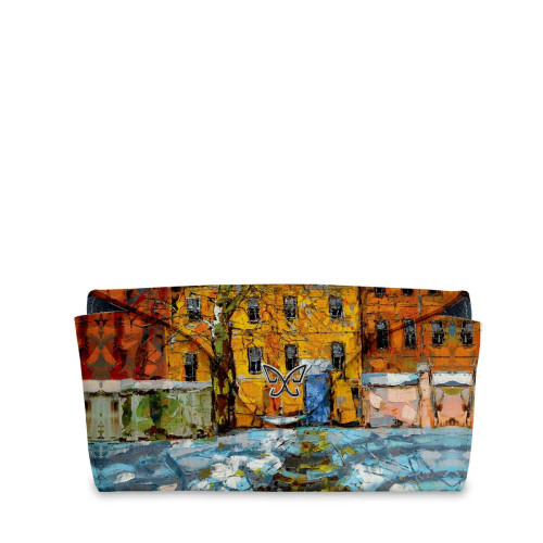 GLS1 «Дерево и желтый домик ранней весной»