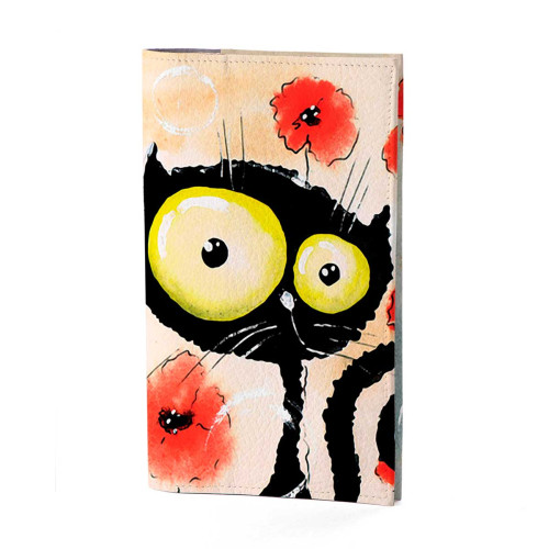 Портмоне PRS3 «Flower cat»