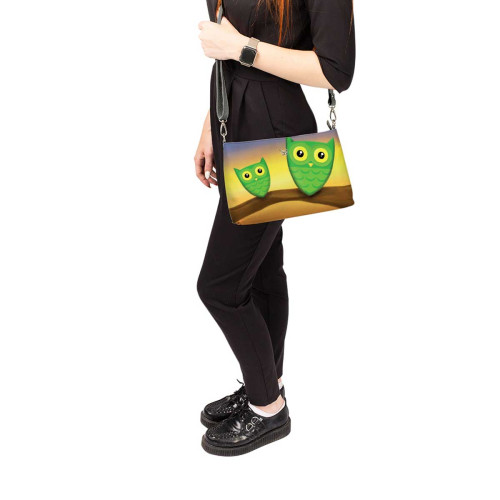 Сумка шолдер, BAG3 «Owl»