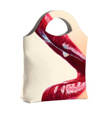 Сумка тоут BAG4 «Губы»