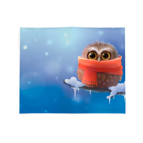 Портмоне PRS3 «Owl in scarf»